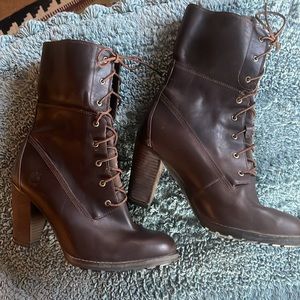 WOMEN'S TIMBERLAND FOLD-DOWN WATERPROOF BOOTS